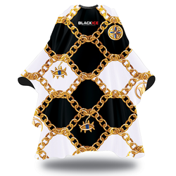 Black Ice Professional Barber Cape – Imperial #BVE009IMP