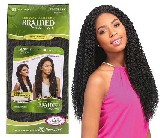 Empress Lace Wig SENEGAL BLUNT BRAIDS