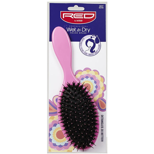 Red by Kiss PROFESSIONAL Boar Wet-to-Dry Round Brush
