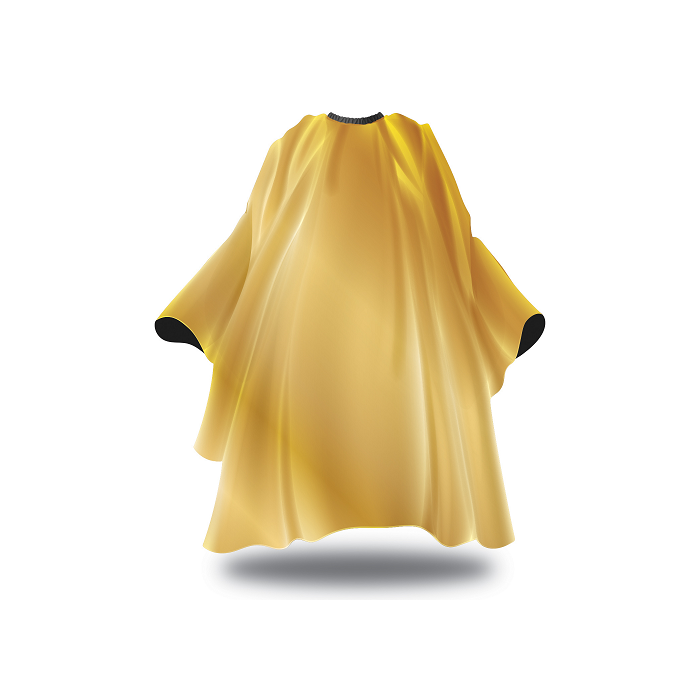 Black Ice Professional Barber Cape – El Dorado #BVE009ELD