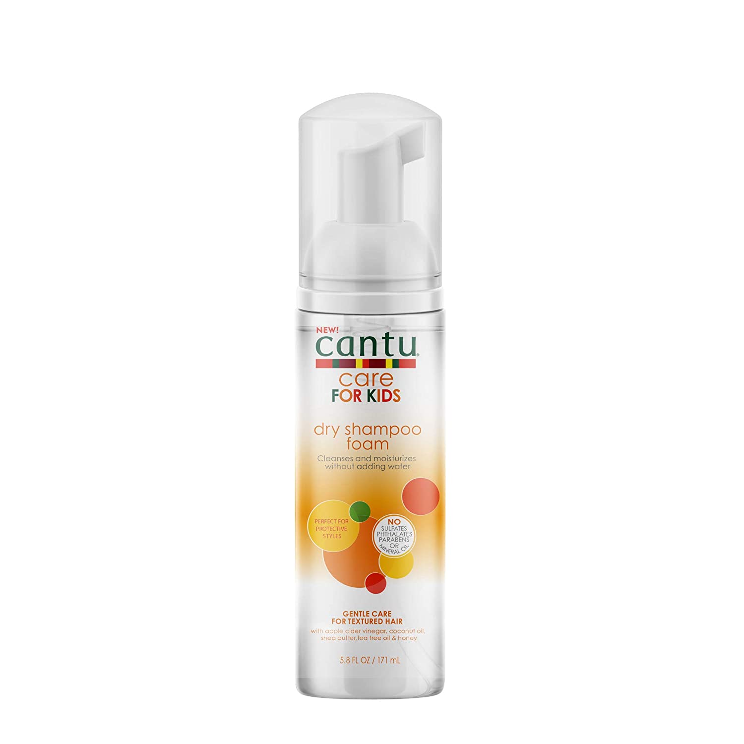 Cantu Kids Dry Shampoo Foam 5.8oz