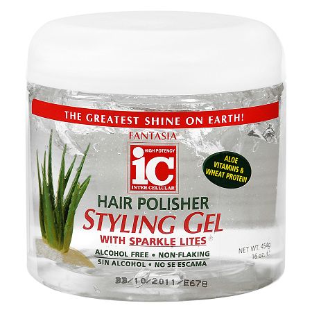 Fantasia Ic Hair Polisher Styling Gel With Sparkle Lites 567G / 16oz