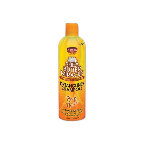 African Pride Shea Butter Detangling Shampoo - 12Oz