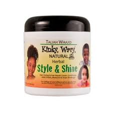 Taliah Waajid Kinky, Wavy, Natural Herbal Style & Shine Cream 177Ml