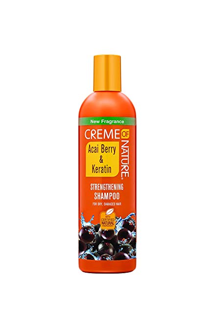 Creme Of Nature Acai Berry & Keratin Strengthening Shampoo 12 Fl. Oz