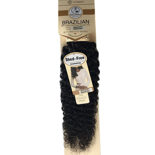 Dressmaker Temptation Virgin Brazilian Hair - Jerry Curl All Lengths
