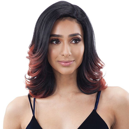 Model Model Synthetic 5 Inch Lace Side Part Wig - EURA