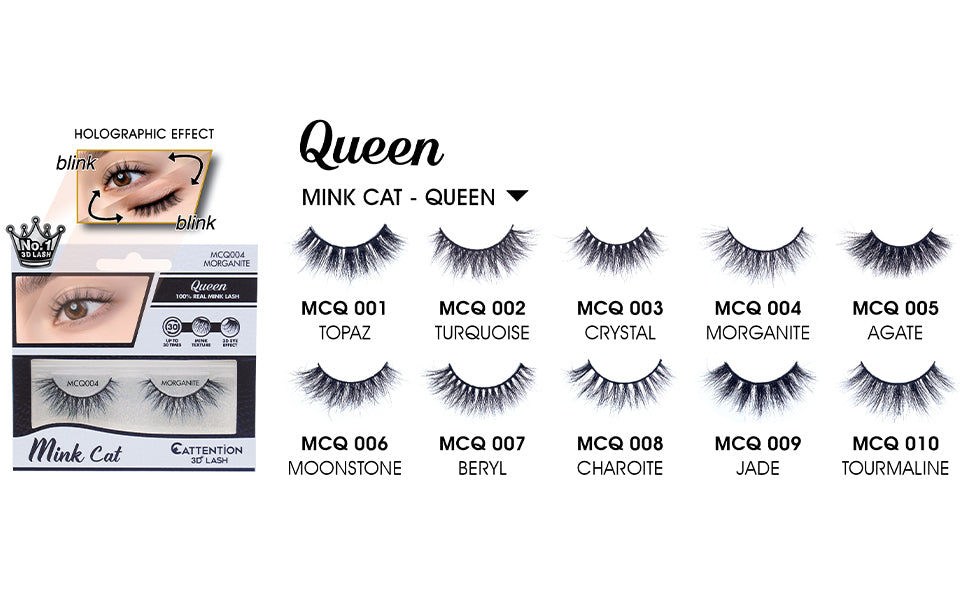 EBIN New York Moonstone Mink Cat 3D Lashes