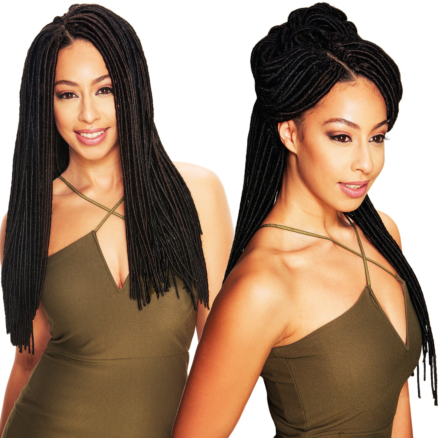 Fashion Idol Jamaica Faux Locks - 18"