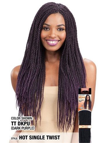 Model Model Glance Braid - Hot Single Twist Braid