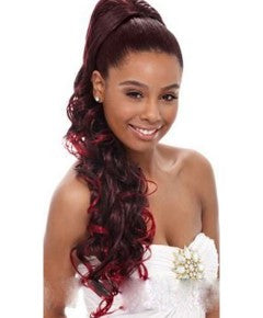 Janet Collection Synthetic Ponytail - Papaya