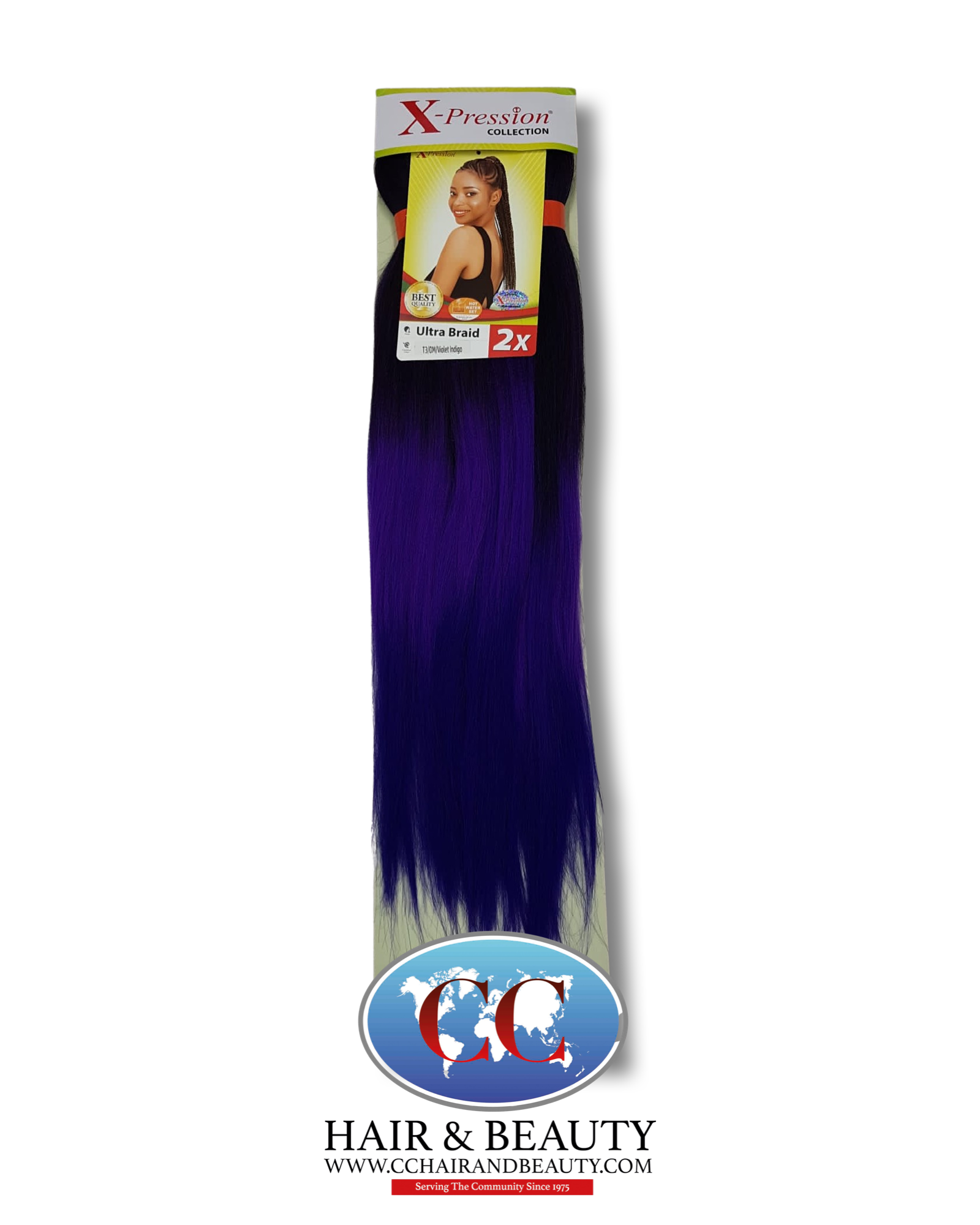 Xpression Ultra Braid Pre-Stretched 46" 160g