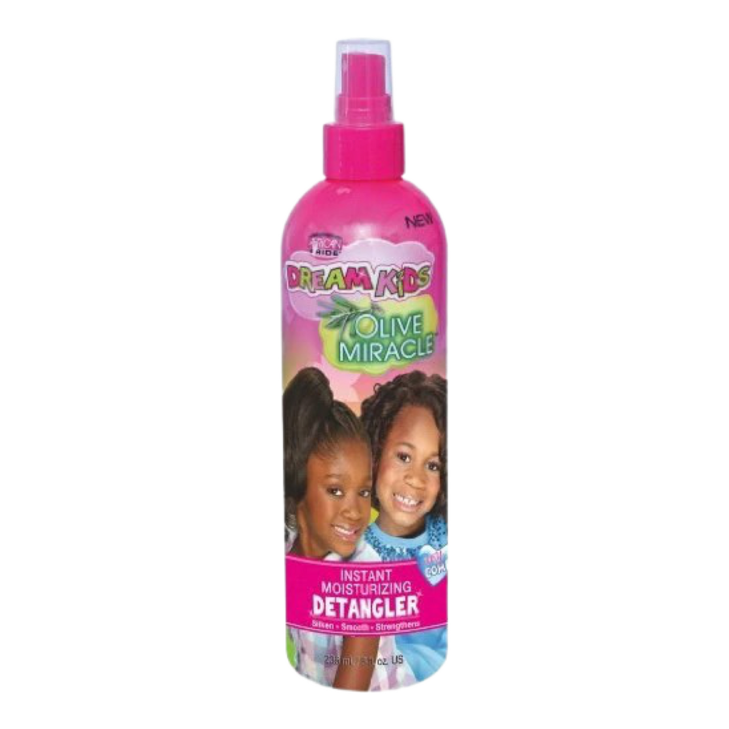 African Pride Dream Kids Olive Instant Moisturising Detangler- 8 Oz