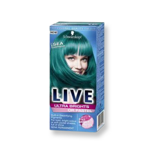 Schwarzkopf LIVE Ultra Brights & Pastel 2in1 Semi Permanent Hair Dyes