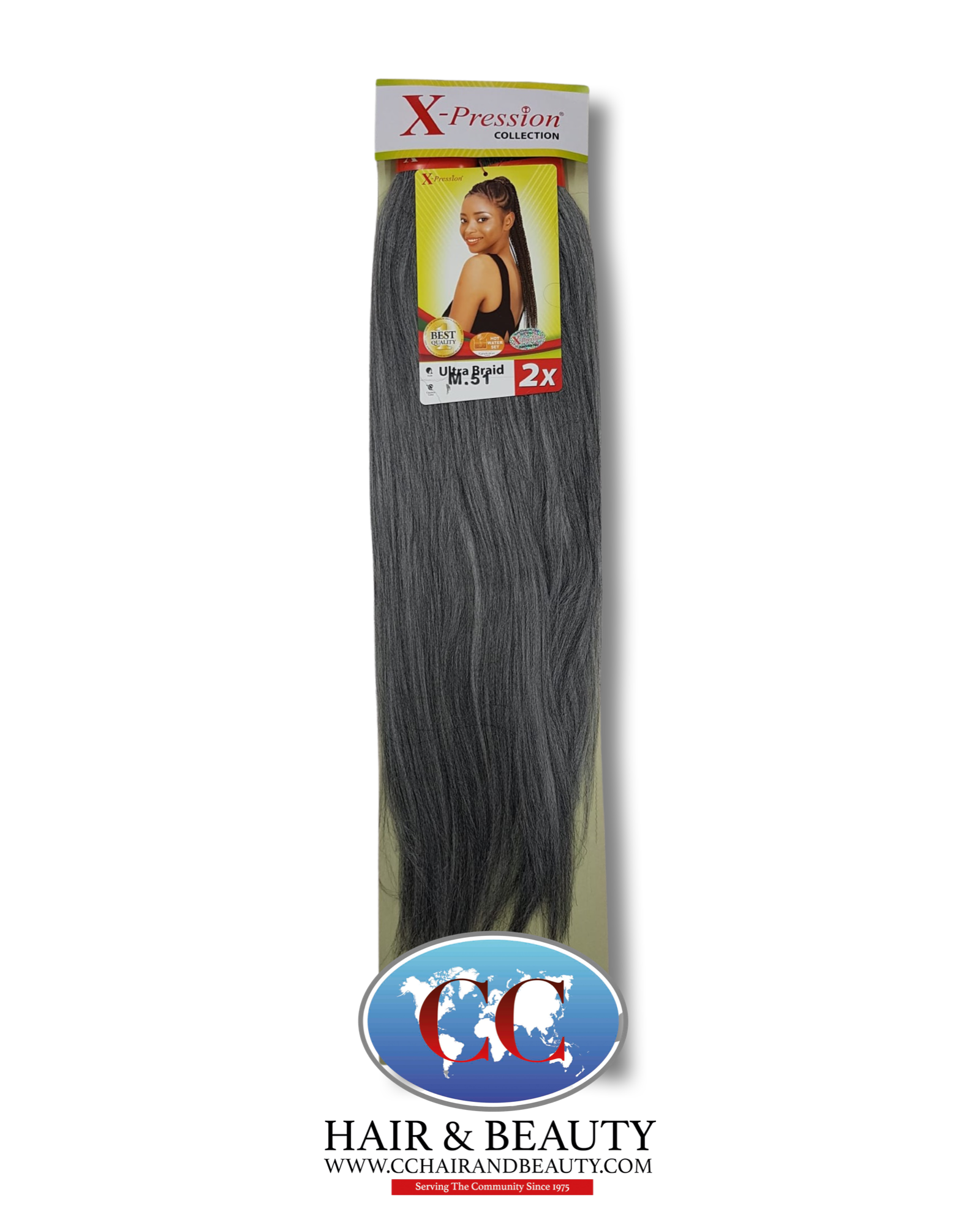 Xpression Ultra Braid Pre-Stretched 46" 160g