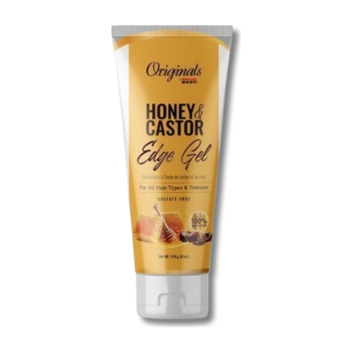 Africas Best Originals Honey & Castor Edge Gel - 4 Oz | Shop at CC Hair & Beauty UK