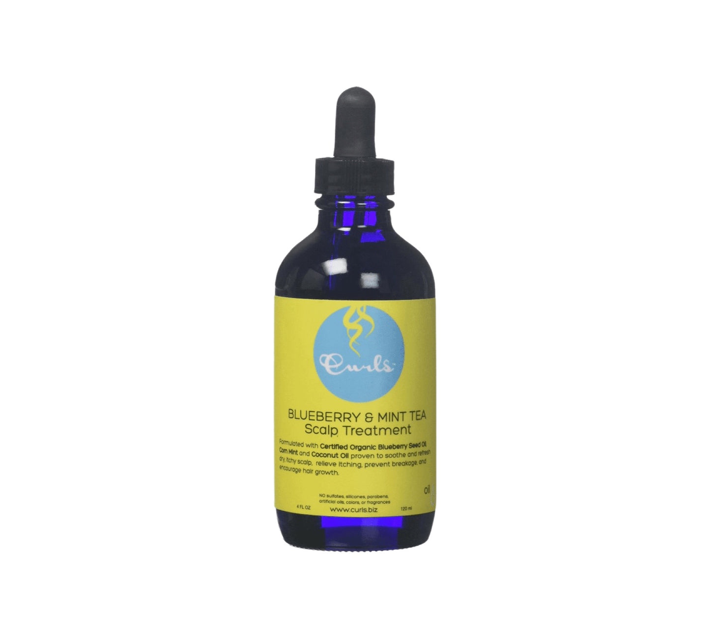 Curls Blueberry & Mint Tea Scalp Treatment - 4 Oz
