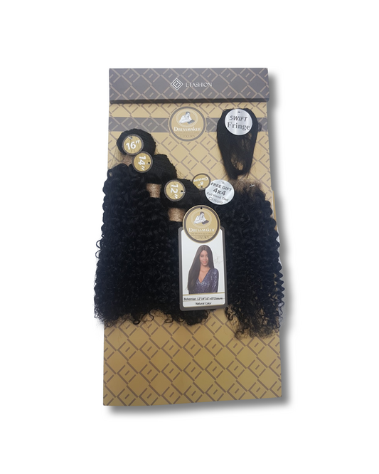 Dressmaker Multipack Bundle + FREE Closure - Bohemian