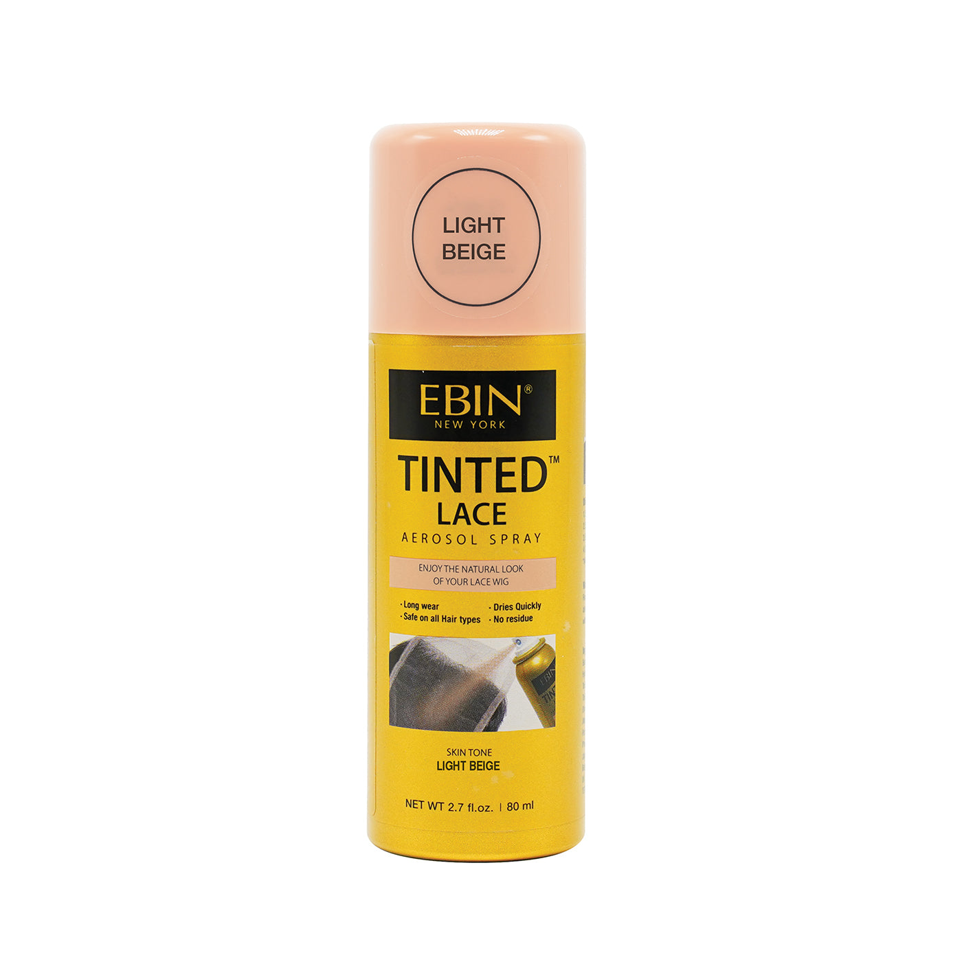 Ebin Tinted Lace Aerosol Spray 80ml
