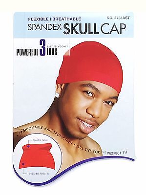 Magic Collection Spandex Skull Cap - 4764AST