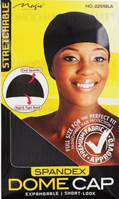 Magic Spandex Dome Cap 2251BLA