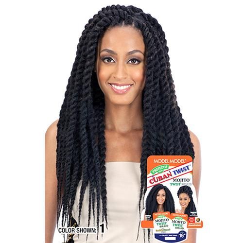 Model Model Cuban Twist Braid 16"