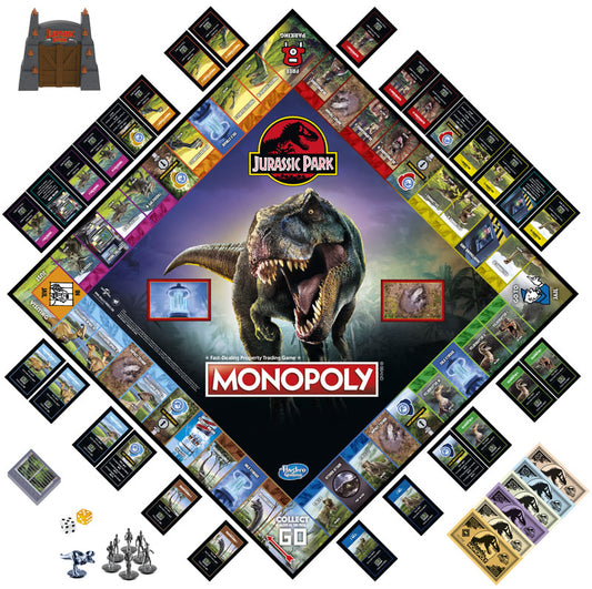 Monopoly Jurassic Park ** BRAND NEW ** UNBOXED