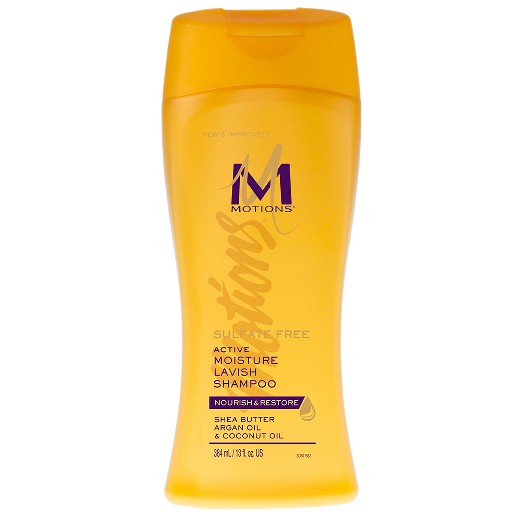 Motions Sulfate Free Active Moisture Lavish Shampoo Nourish And Restore 13 Oz