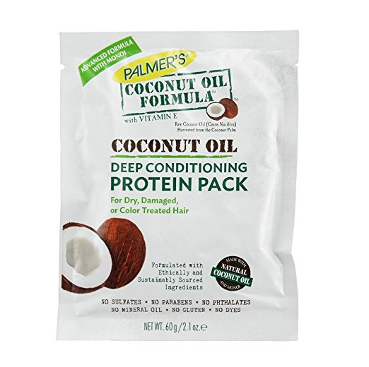Palmer's Coconut Oil Formula Coconut oil Deep Conditioning Protein Pack Sachet 2.1 Oz