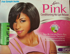 Pink Haar ontkroes set - relaxer - Super