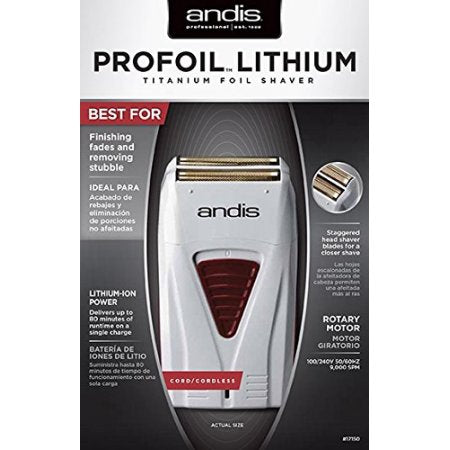 Andis Profoil Lithium Titanium Foil Shaver