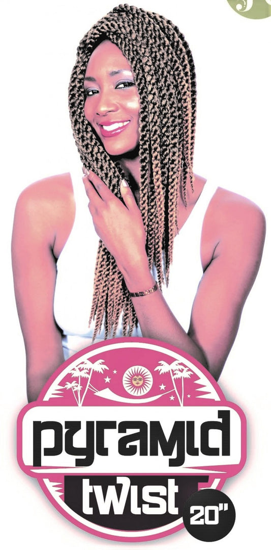 Jazzy Hair Pyramid Twist Crochet Hair - 20"