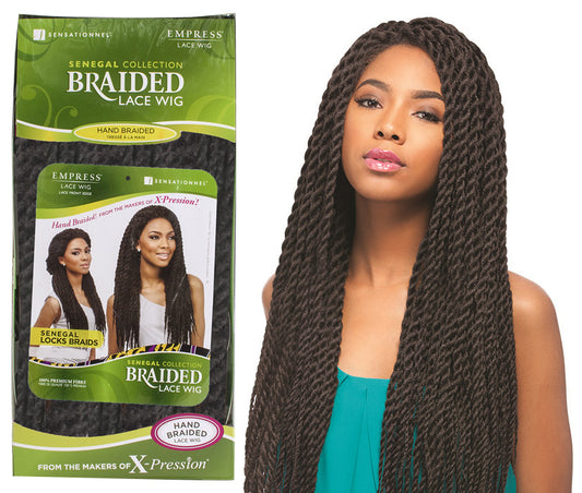 Empress Lace Wig SENEGAL ROPE BRAIDS