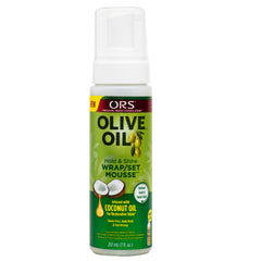 Organic Root Stimulator Olive Oil Wrap Set Mousse 7fl.0z | Shop at CC Hair & Beauty UK