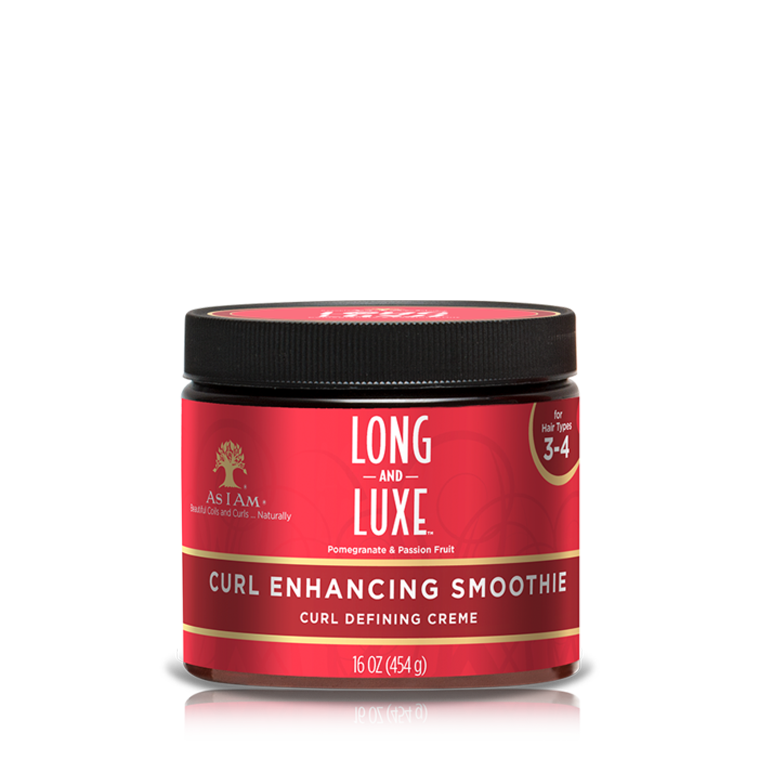 As I Am Curl Enhancing Smoothie Long & Luxe Curl Activator Cream 16OZ