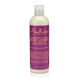 Shea Moisture SuperFruit Complex Body Lotion Mango Butter Coffee Bean 13 oz