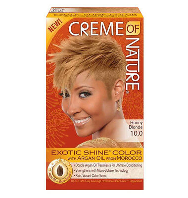 Creme Of Nature Exotic Shine Permanent Hair Dye With Argan Oil