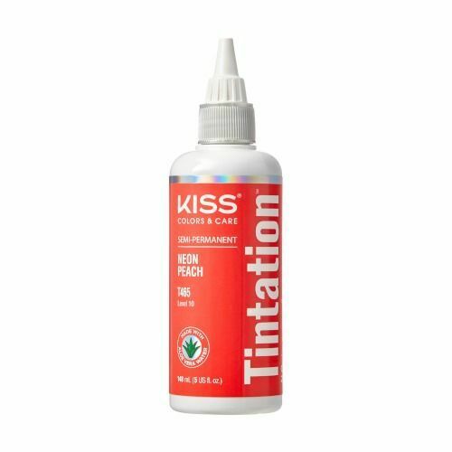 Kiss Colors Tintation Semi Permanent Hair Color With Aloe Vera Water -5Oz