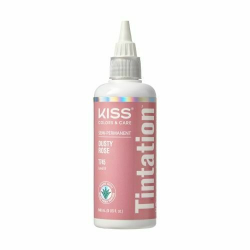 Kiss Colors Tintation Semi Permanent Hair Color With Aloe Vera Water -5Oz