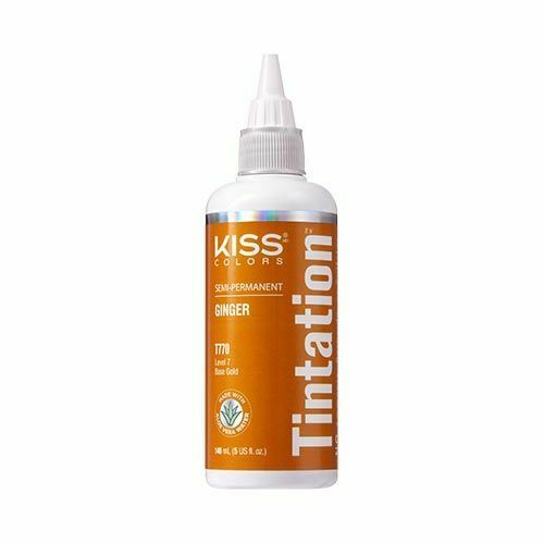 Kiss Colors Tintation Semi Permanent Hair Color With Aloe Vera Water -5Oz