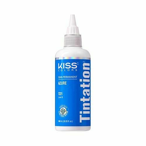 Kiss Colors Tintation Semi Permanent Hair Color With Aloe Vera Water -5Oz