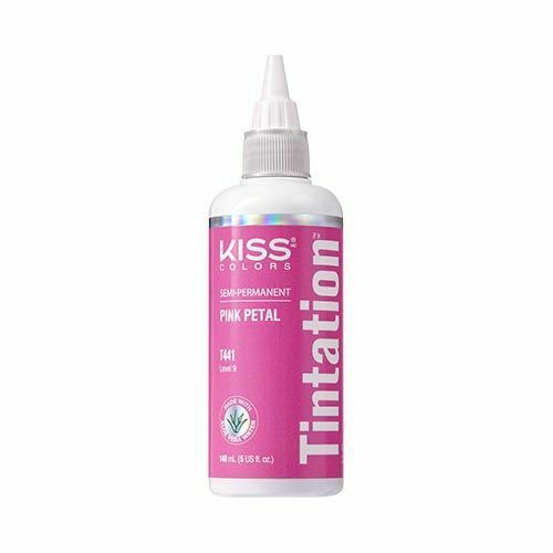 Kiss Colors Tintation Semi Permanent Hair Color With Aloe Vera Water -5Oz