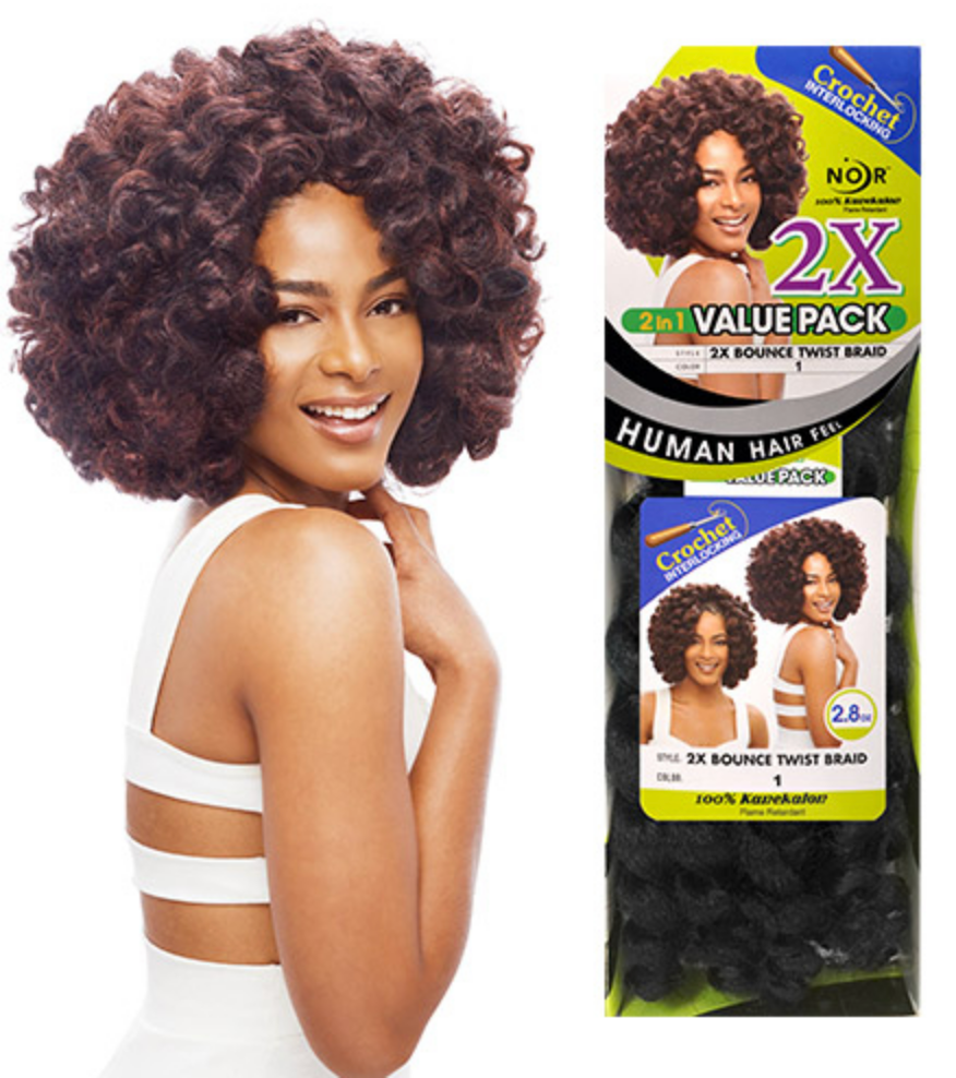 Janet 2X  Bounce Twist Braid