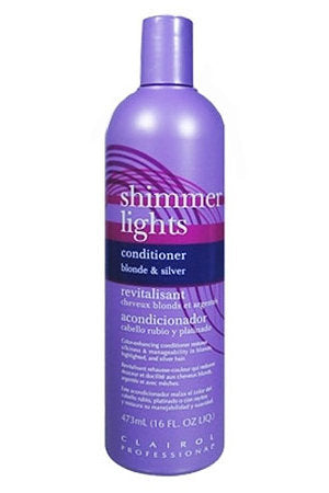 Clairol Professional Shimmer Lights Shampoo Blonde & Silver 16 oz