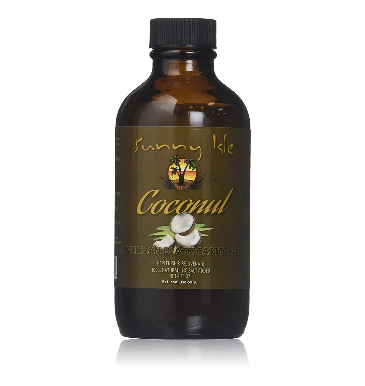 Sunny Isle Coconut Jamaican Black Castor Oil 4Oz