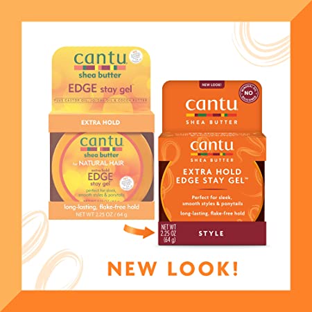 Cantu Shea Butter Extra Hold Edge Stay Gel