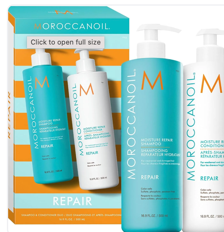 Sunday Hair Care Routine with Moroccanoil Moisture Repair