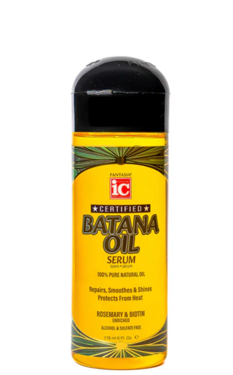 Fantasia IC Batana Oil Serum 6oz bottle for Sunday hair care routine