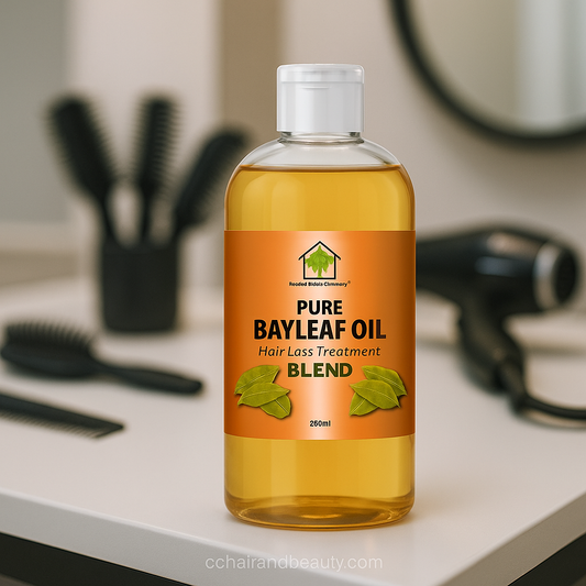 Natural Health Harmony Pure Bay Leaf Oil 250ml bottle for hair loss treatment