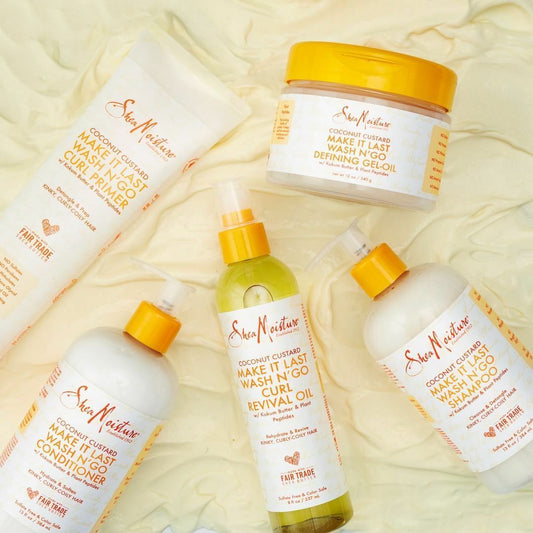 You Won’t Believe What Shea Moisture Coconut Custard Can Do for Frizz-Free Curls!